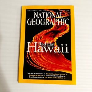 Red Hot Hawaii National Geographic Magazine October 2004